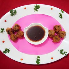 A picture of Coriander oats pops.