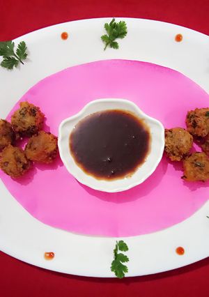 A picture of Coriander oats pops.