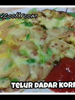Foto resep Telur Dadar Kornet Sapi
