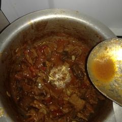 A picture of Beef fry/wet fry.