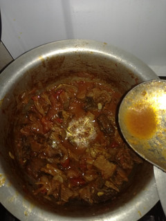 A picture of Beef fry/wet fry.