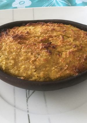 Una foto de Pastel de choclo vegetariano