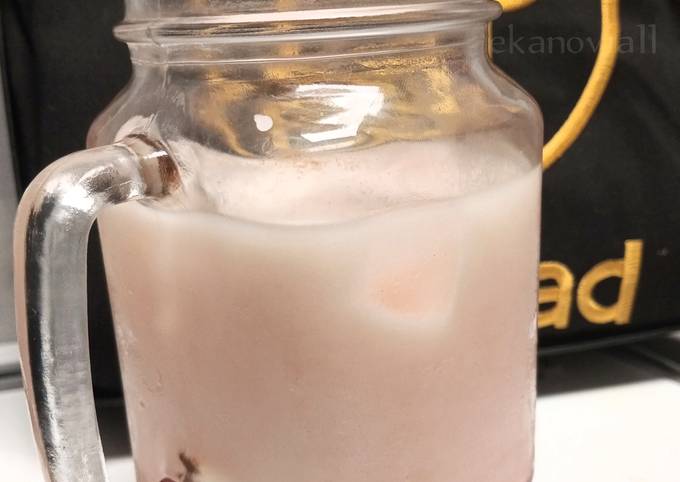 Cara bikin Es Yakult Cocopandan Cara bikin Es Yakult Cocopandan