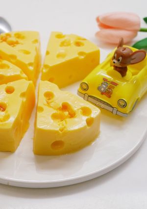 零技巧「芒果慕斯」傑利鼠也想吃！！ 的食譜成品照片