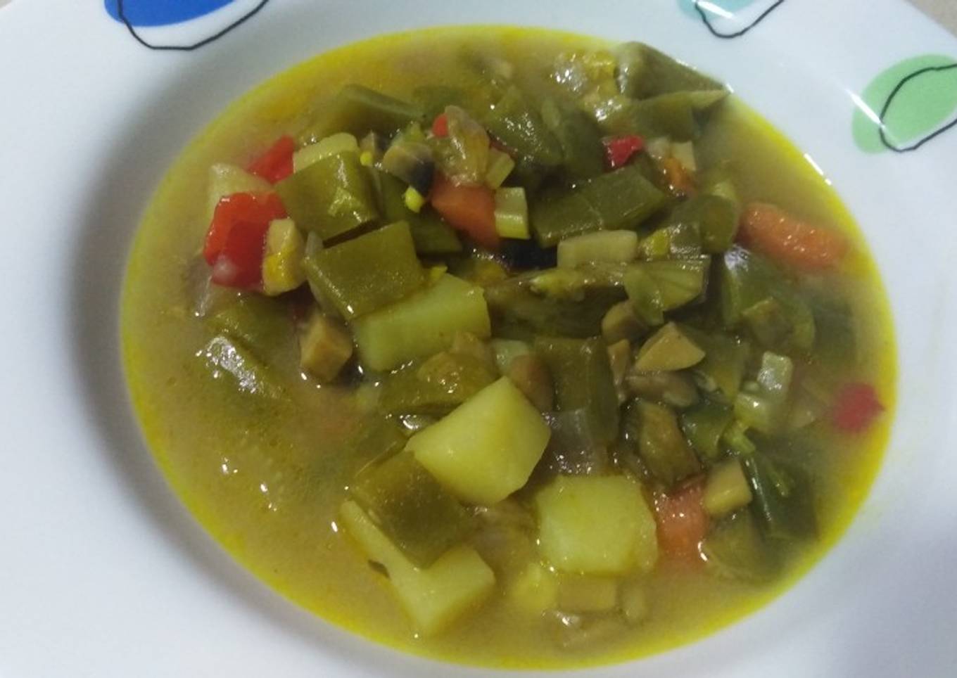 Sopa de verduras