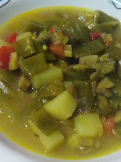 Una foto de Sopa de verduras