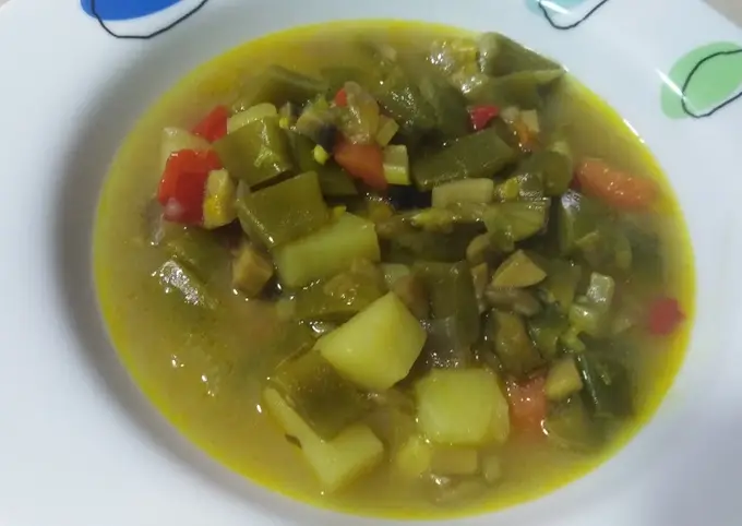 Receta Sopa de verduras