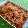Lasaña con carne de vacuno