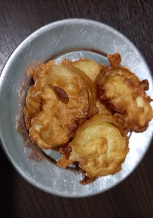 Una foto de Buñuelos de manzana