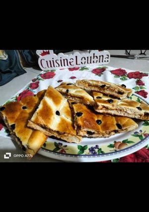 صورة لوصفة فطيرة محشية