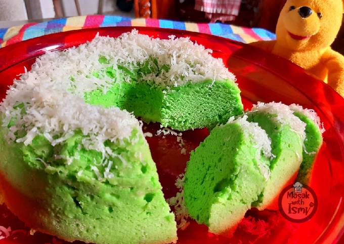 Cara Membuat Bolu pandan irit 2 telur Istimewa