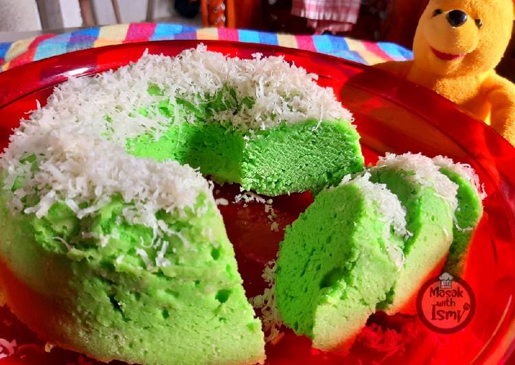 Bolu pandan irit 2 telur