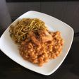 Carapulcra con sopa seca