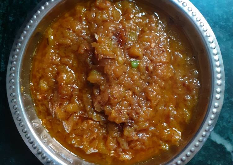 Easiest Way to Prepare Super Quick Homemade Khatta meetha kaddu