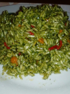 Una foto de Arroz verde
