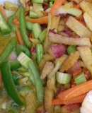 Arroz con verdura