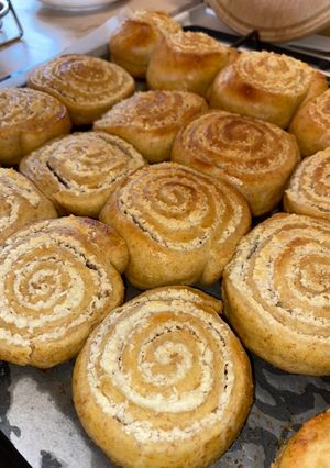 Kókuszos és fahéjas csiga🥥🌞 recept fotója