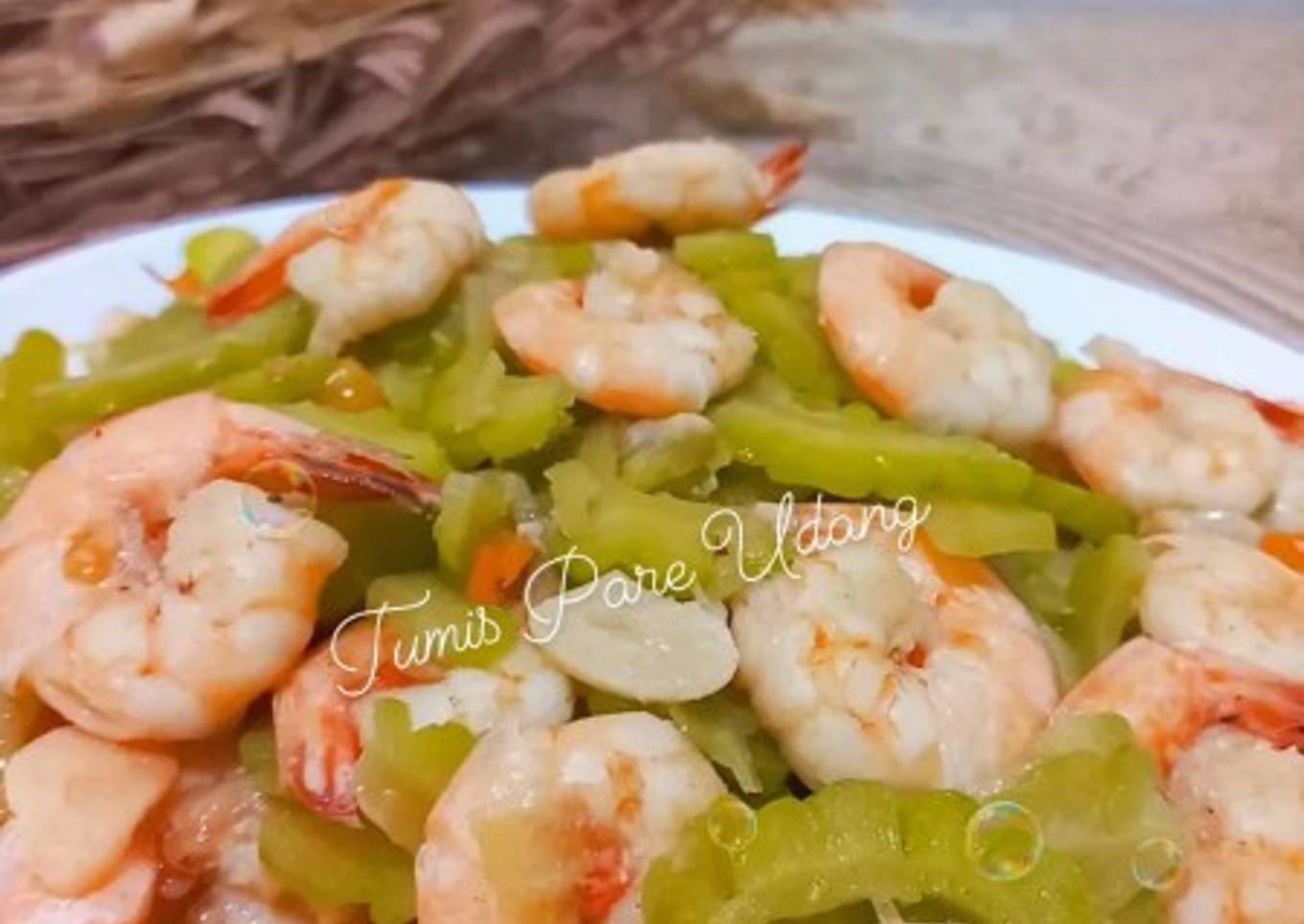 Tumis Pare Udang