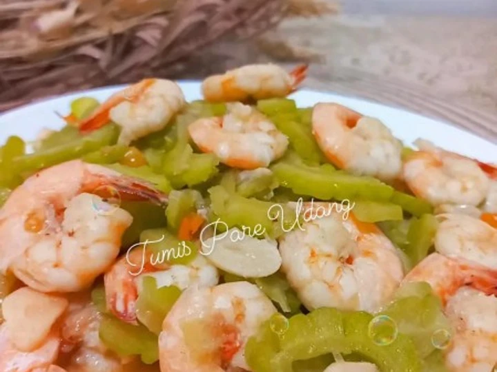 Langkah Gampang Membikin Resep Tumis Pare Udang yang Uenak Anti Ribet, Mantap Sekali