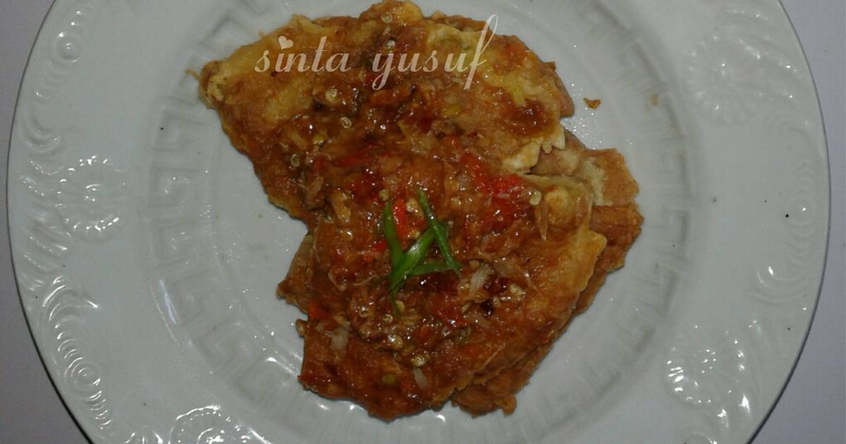 Resep Telur geprek crispy oleh sinta yusuf - Cookpad