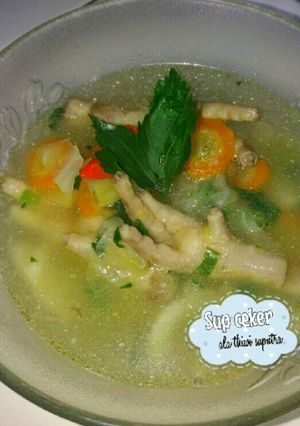 Foto resep Sup ceker🐓