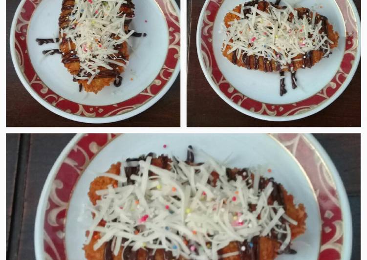 Cara mudah Menyiapkan PISANG KATSU 🍌🍌 yang mudah