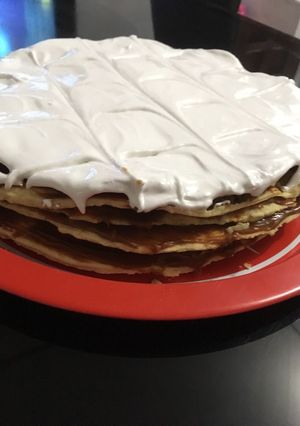 Una foto de Torta alfajor súper fácil