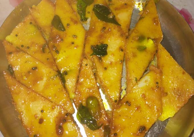 सूजी का ढोकला (suji ka dhokla recipe in Hindi) रेसिपी बनाने की विधि in