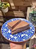Tarta de queso con cereales crujientes y un toque de Nocilla