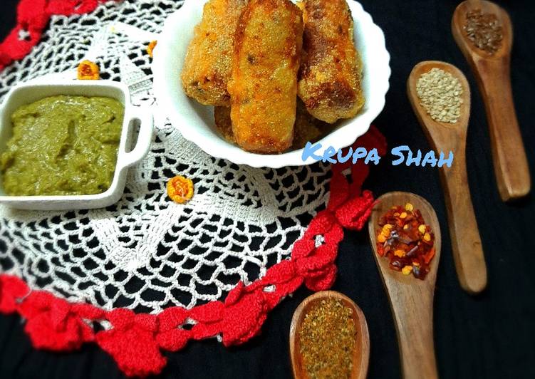 Steps to Prepare Paneer cheese rolls in 13 Minutes for Family