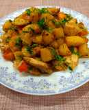 Печеня з курки в духовці