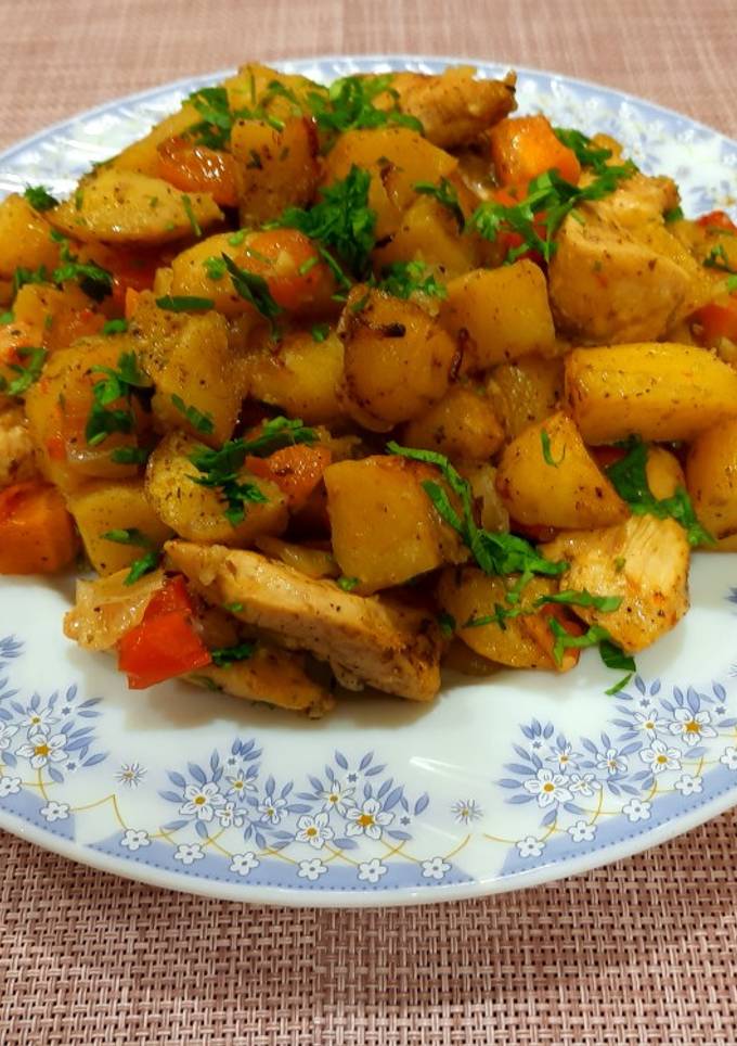 Печеня з курки в духовці