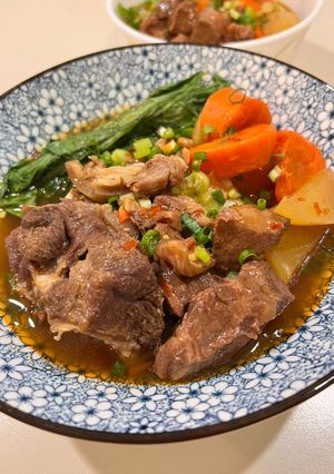 紅燒牛肉麵 的食譜成品照片