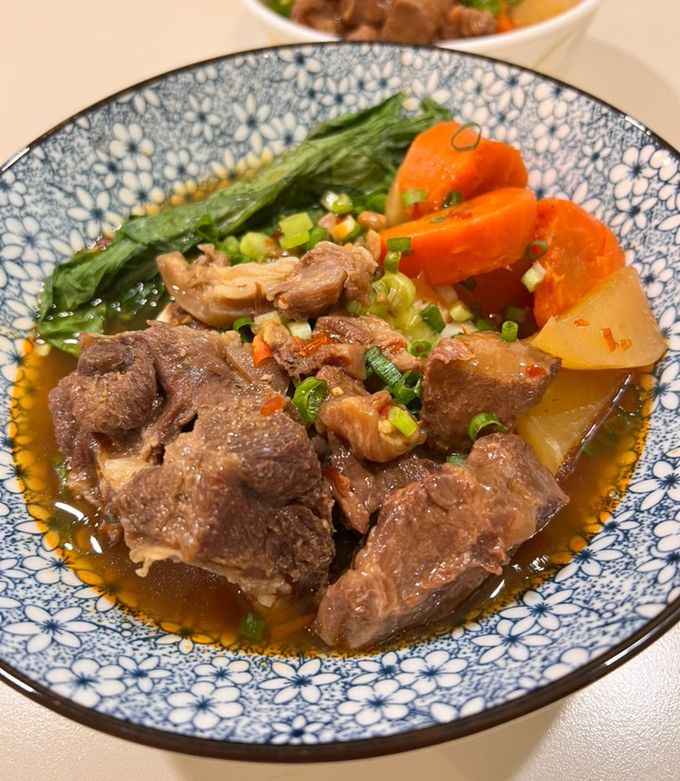 紅燒牛肉麵 的食譜成品照片