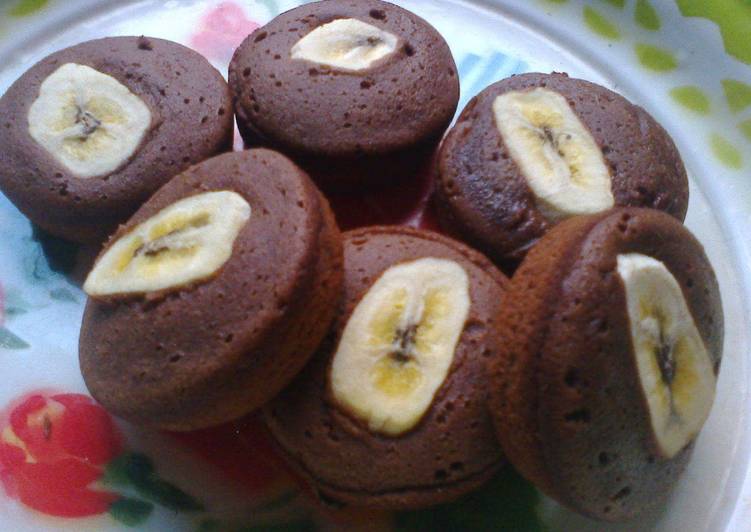 resep cara bikin Kue lumpur coklat pisang