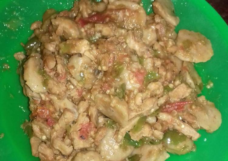 Resep Bakso+tempe mercon yang enak