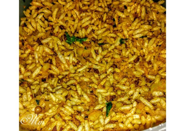 How to Prepare Favorite Bhelpoori/JhalMudhi(puffed rice)