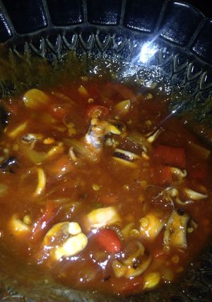 Foto resep Cumi Saus asam pedas