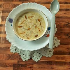 A picture of Milky posta (healthy diet bowl).