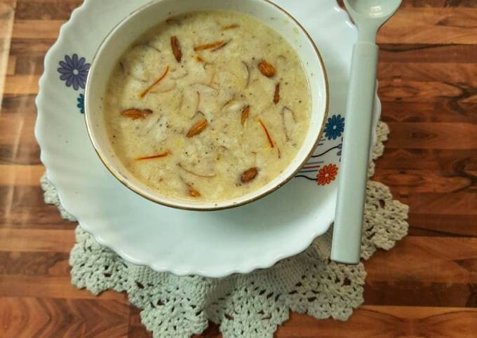 Milky posta (healthy diet bowl) Recipe