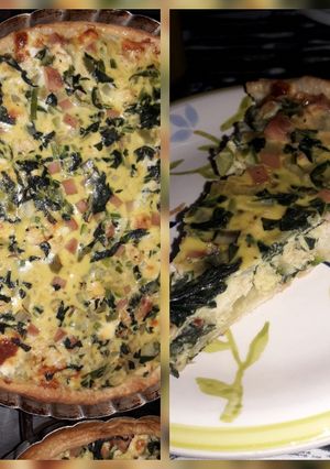 Una foto de Tarta de verduras y pollo