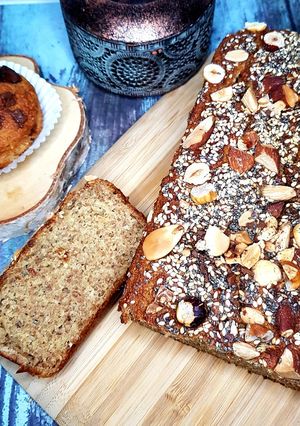 Une photo de Cake à la banane et la poudre d'amandes sans sucre
