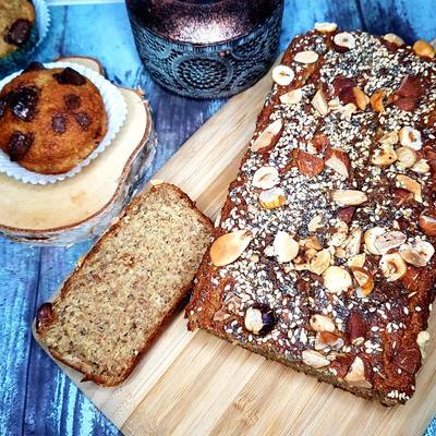 Recette Cake Banane Amande sans beurre et sans sucre ajouté 