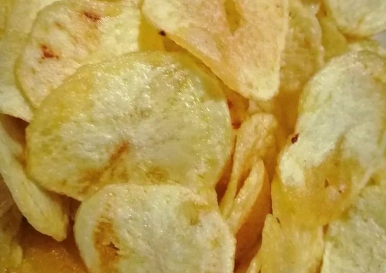 Recipe of Homemade Home made crisps