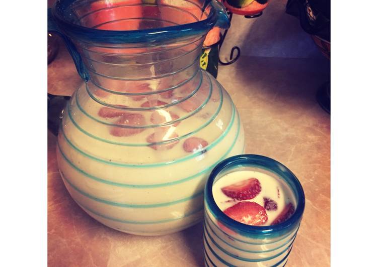 Agua de horchata 🍓