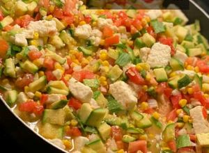 Una foto de CAZUELA DE CALABACITAS 💕