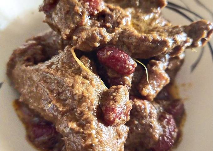 Rendang Padang Kacang Merah