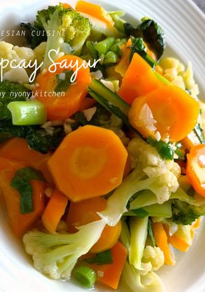 Foto resep Capcay sayur