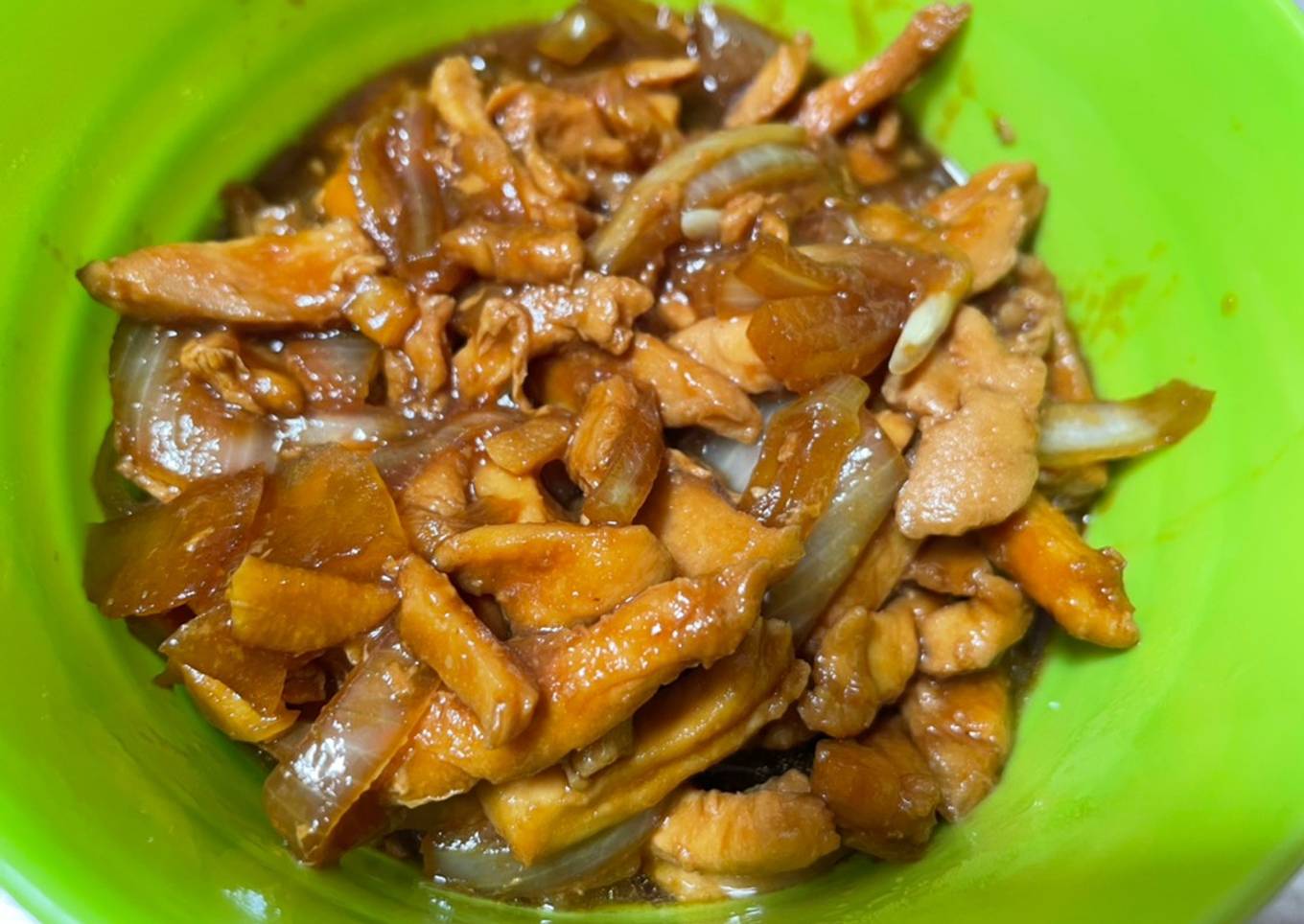 Ayam teriyaki ala ala mami