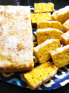 Una foto de Torta de mandarinas súper fácil